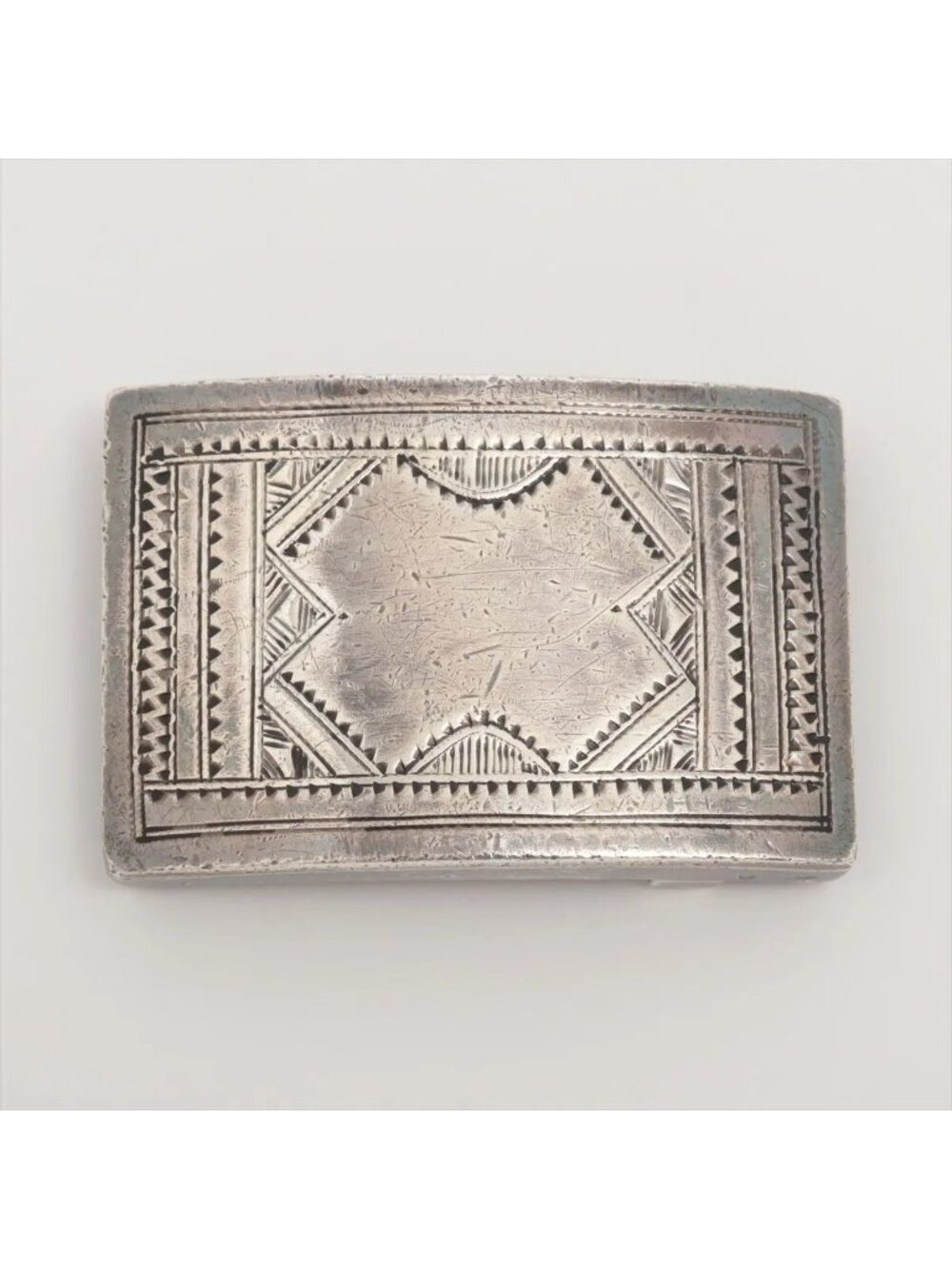 Hermes Touareg Belt Buckle Silver